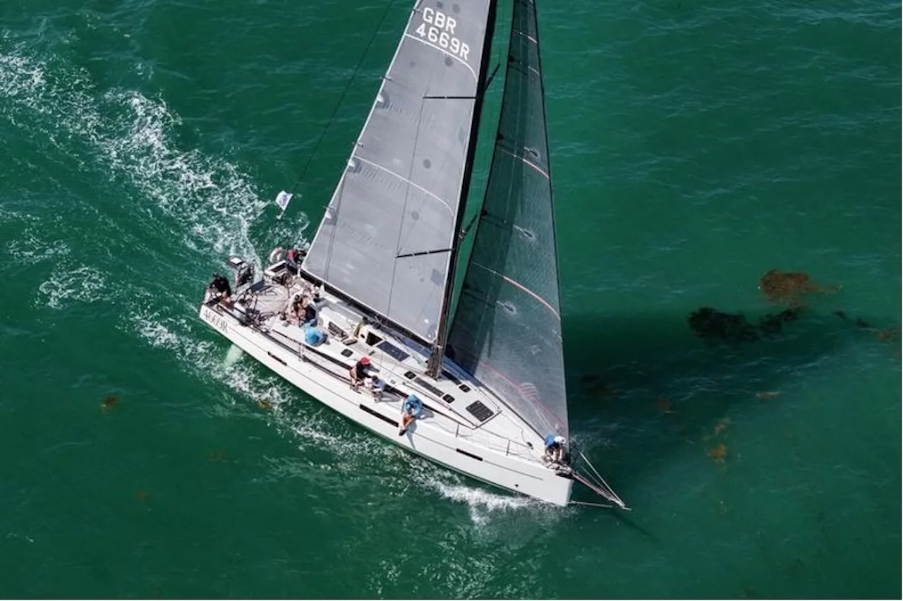 Sam Hall's Lombard 46 Pata Negra - Topping the leader board in IRC One.jpg