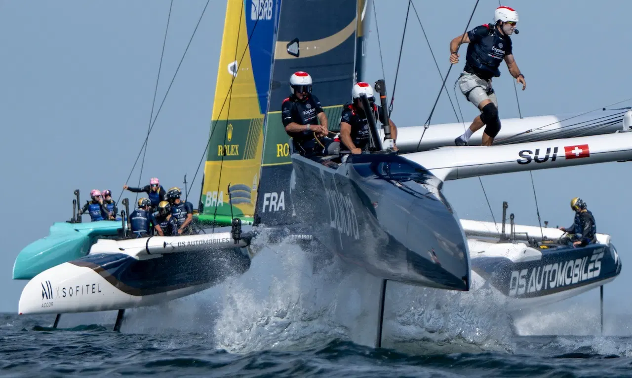 All action with SailGP