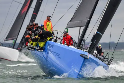 Explosive Start to the Rolex Fastnet Race for Admiral’s Cup Fleet
