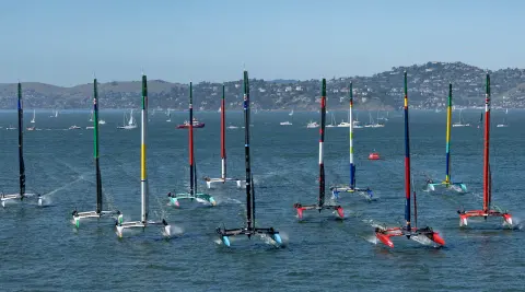 SailGP heading to Sassnitz - Germany