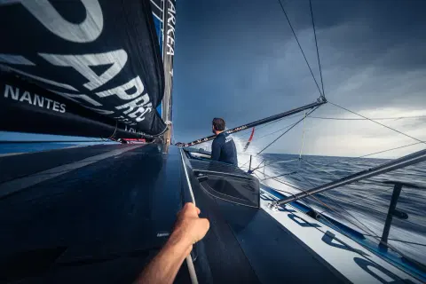The Ocean Race Europe Fleet Battles Storms and Shifty Mediterranean Winds