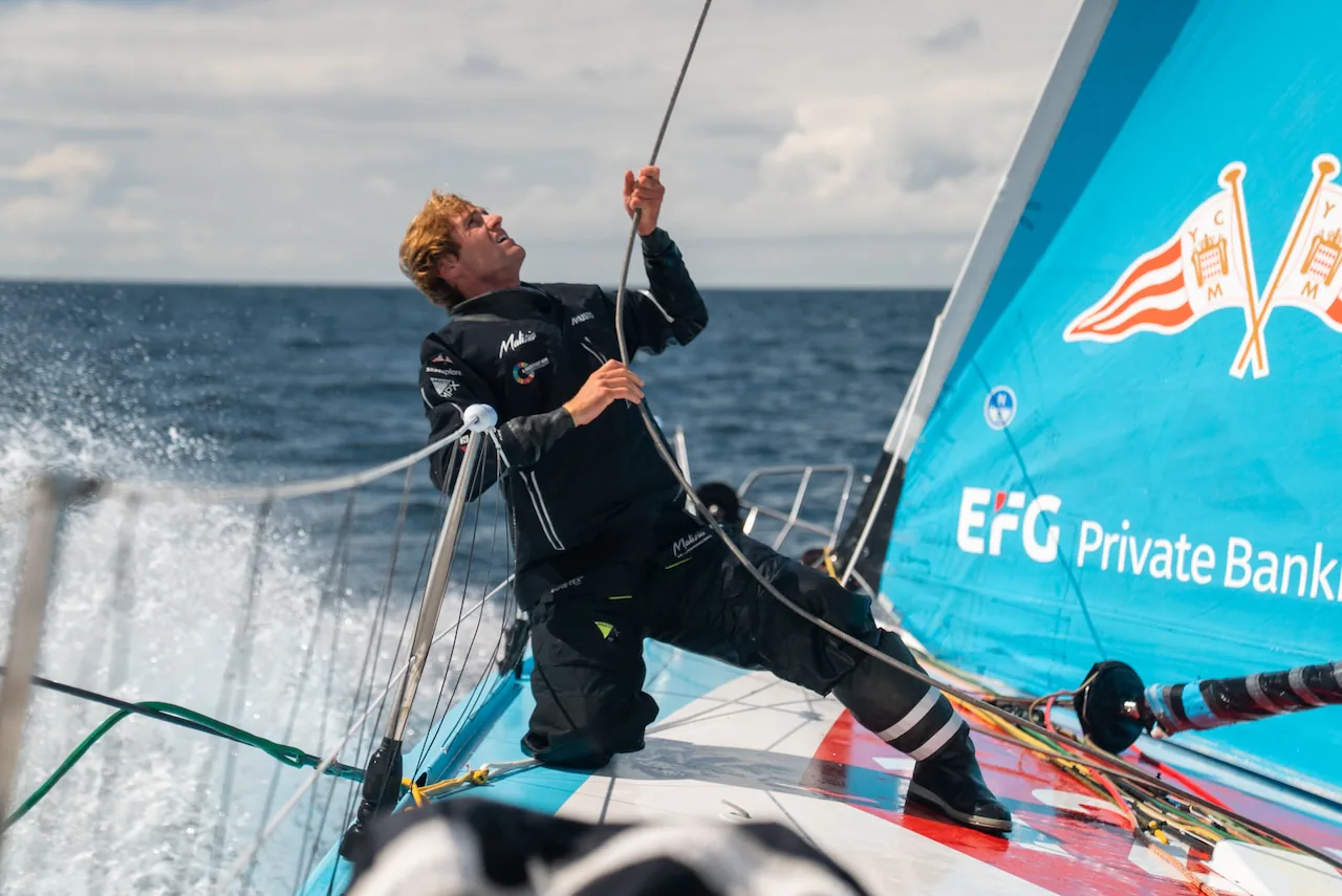 The Ocean Race Europe – Biotherm holding the cards
