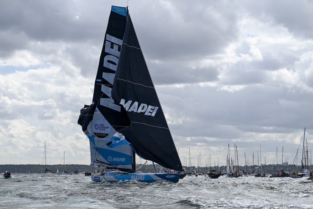 Collision drama rocks The Ocean Race Europe start