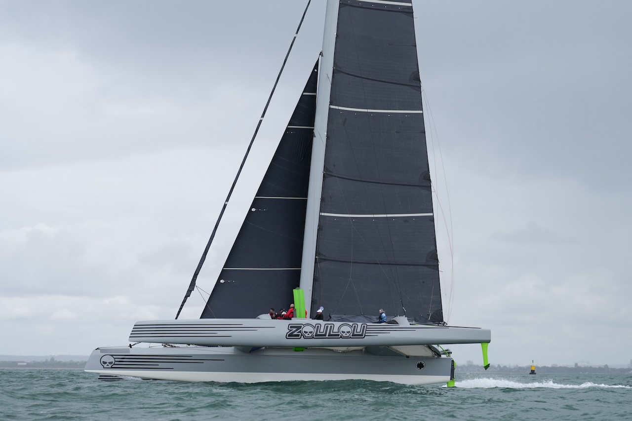 Honours to Zoulou, skippered by 84-year-old Peter Cunningham