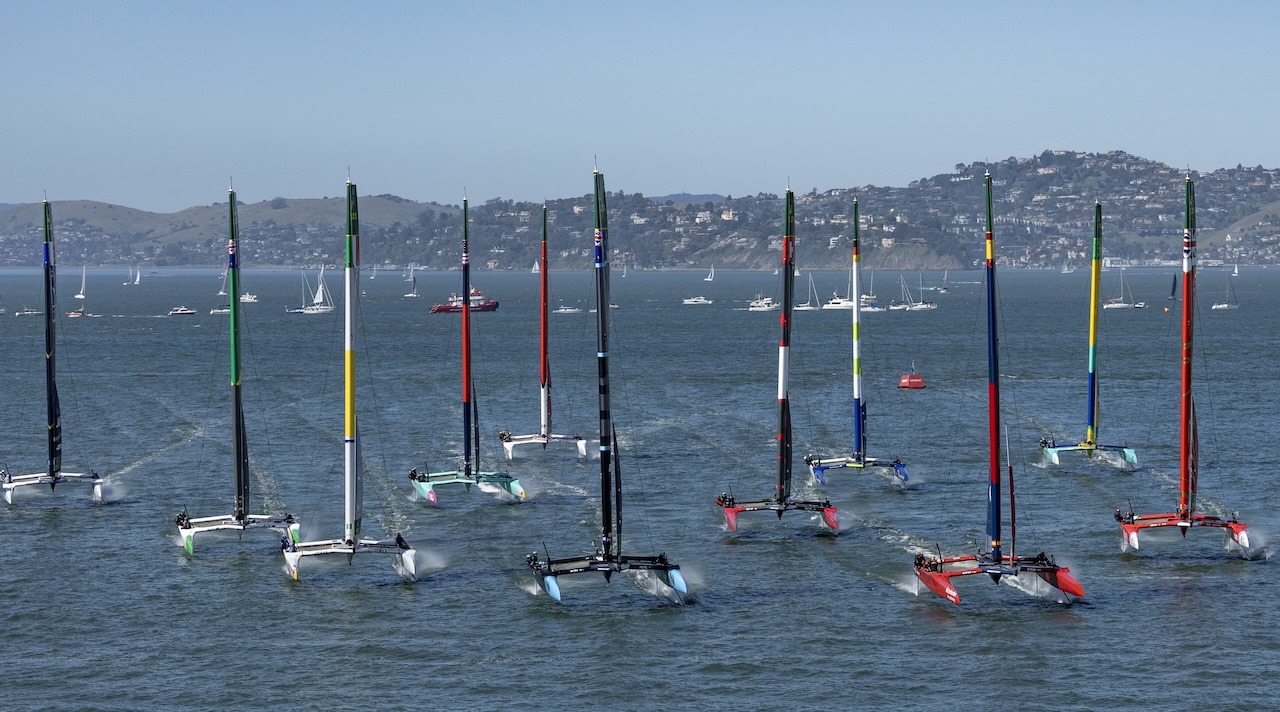 SailGP heading to Sassnitz - Germany