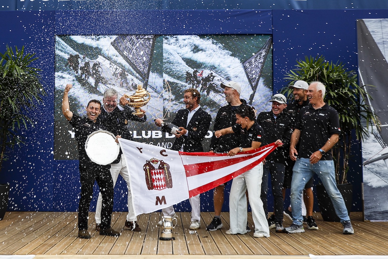 Yacht Club de Monaco triumphed in the 2025 Admiral’s Cup 