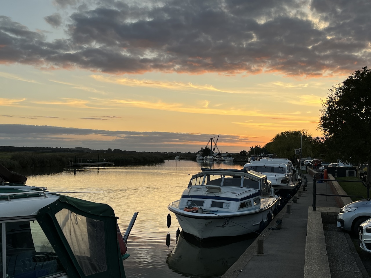 Boating on the Norfolk Broads