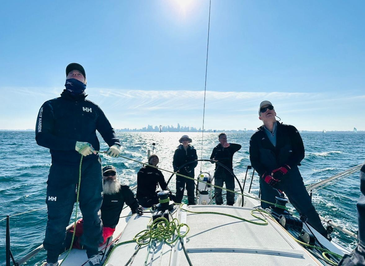 Victory in DYSC Marine Supplies Winter Series Race 1